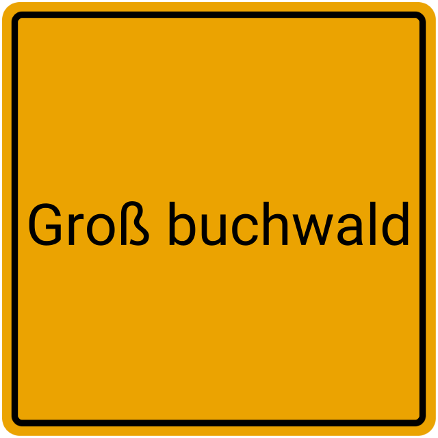 Meldebestätigung Groß Buchwald